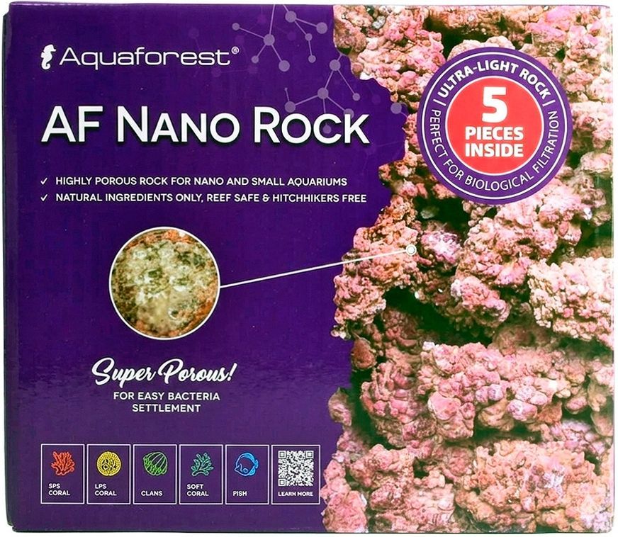 Штучний рифовий камінь Aquaforest Nano Rock, 3,5 кг