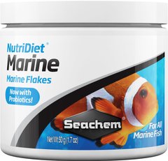 Хлопья для морских рыб Seachem Marine Flakes, 50 г