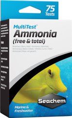Тест на загальний та вільний аміак Seachem MultiTest Ammonia
