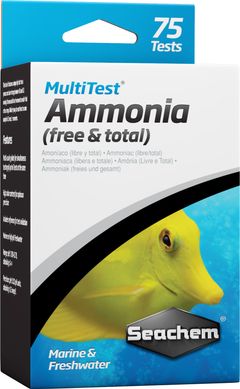 Тест на общий и свободный аммиак Seachem MultiTest Ammonia