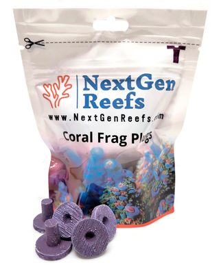 Керамічні плашки NextGen Reefs (2,5&nbsp;см), 25&nbsp;шт., Coralline Purple