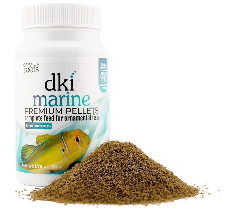Корм для мелких морских рыб EasyReefs DKI Marine 0,6 mm, 70 г