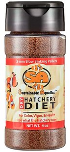 Sustainable Aquatics 0.8 mm Dry Hatchery Diet, 75 г