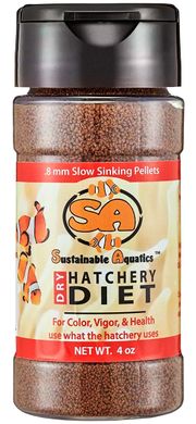 Sustainable Aquatics 0.8 mm Dry Hatchery Diet, 110 г