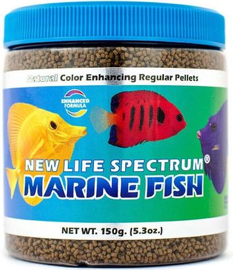 Гранулы для морских рыб NLS Marine Fish (1-1,5 мм), 150 г